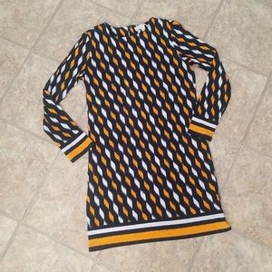 Michael Kors Geometric Print Dress